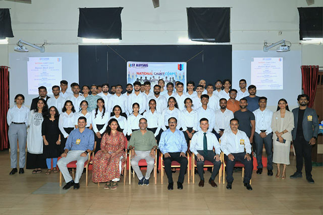 Mangaluru: St Aloysius University holds NCC Alumni Meet