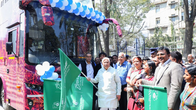 London-style double-decker buses roll out in Bengaluru