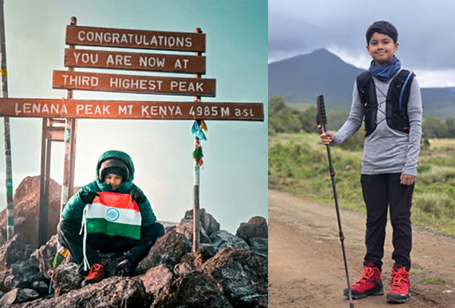 Mangaluru’s 11-year-old Ayan Mendon adds Mount Kenya to remarkable list of global climbing feats