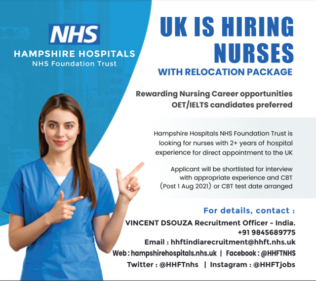 United Kingdoms Nhs Offers Jobs For Experienced Nurses