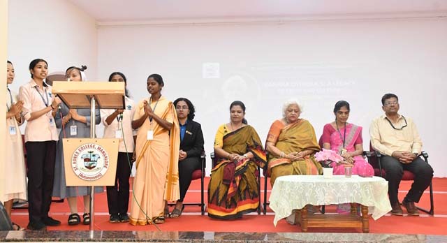 Interactive session on 'Kanara Catholics: A legacy of faith and culture' held at St Agnes College