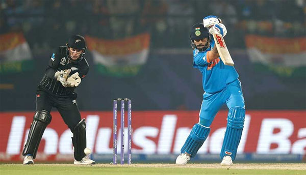 Kohli’s record-breaking knock powers India to series-opening win over New Zealand