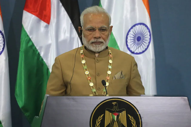 Modi reiterates support for Palestinians, backs Gaza peace efforts at India-Arab meet